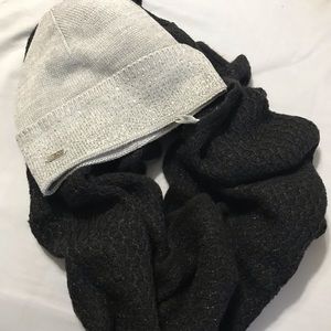 Calvin Klein hat and infinity scarf